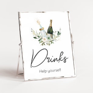 Poster Garrafas para bebês Bebês Chás de fraldas