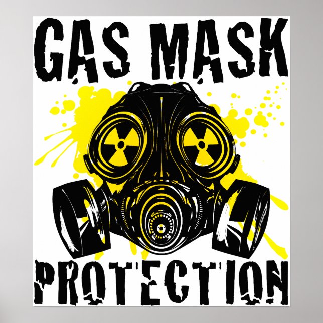 POSTER GAS_MASK_PROTECTION (Frente)