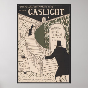 Poster Gaslight Play