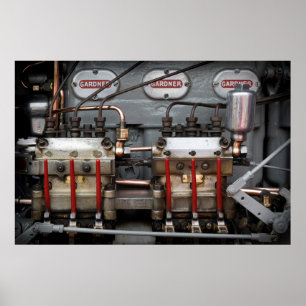 Poster Gasóleo para asas