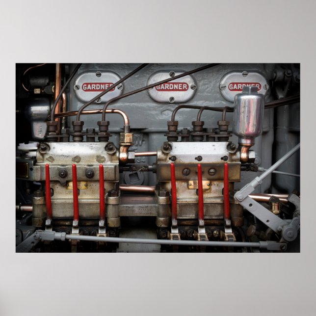 Poster Gasóleo para asas (Frente)