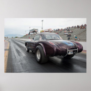 Pôster gasser 1958 Corveta