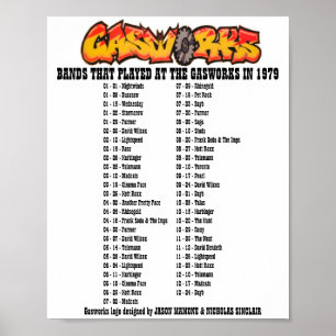 POSTER GASTRAS - 1979