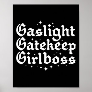 Poster Gatehold Girlpatrão Funny Bossbabe Feminista Meme