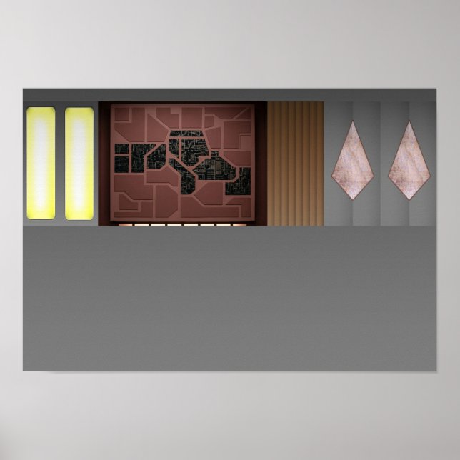 Poster Gateway room diorama (Frente)