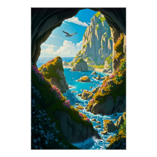 Pôster Gateway to the Untamed Coast