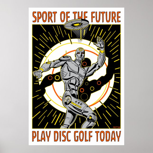 Pôster Gatilho robô nº 1 (Frente)