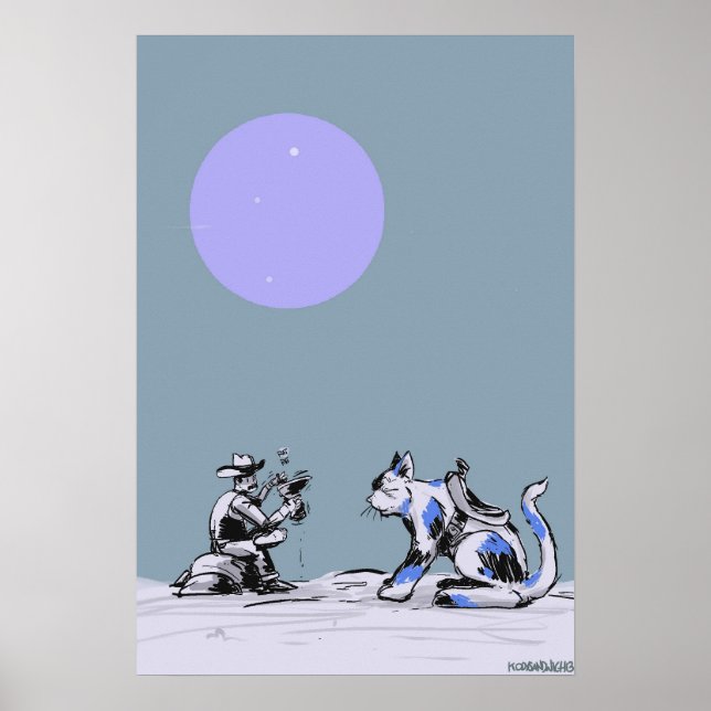 Poster Gatinho (Frente)