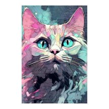 Gatinho Azul Místico | Gato cúmulo