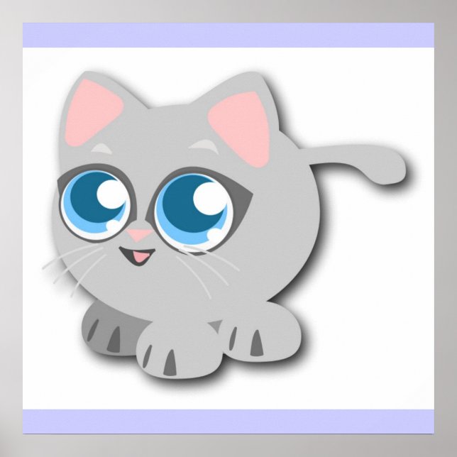 Poster Gatinho BABY (Frente)