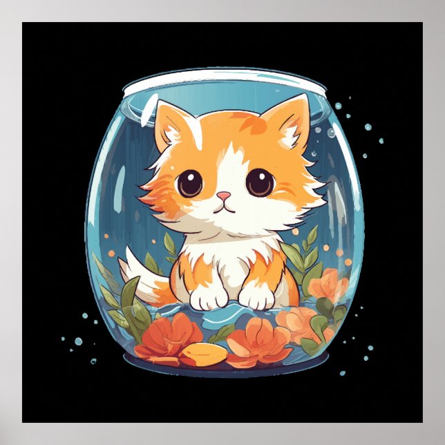 Poster Gatinho Culpado (Frente)