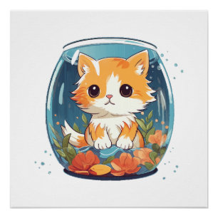 Pôster Gatinho Culpado