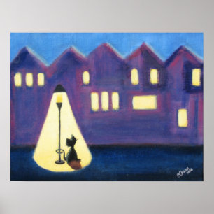 Pôster Gatinho da cidade