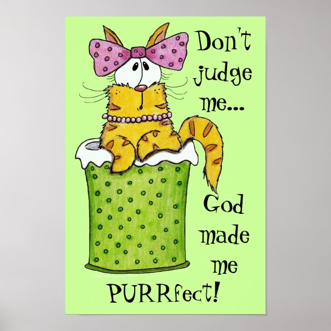 Pôster Gatinho de lixo Dacil (Frente)