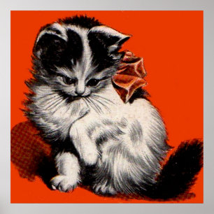 Poster gatinho doce