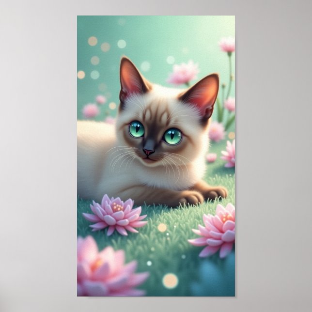 Poster Gatinho Fofo (Frente)