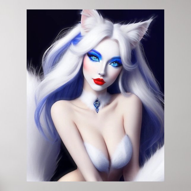 POSTER GATINHO WAIFU 01 (Frente)