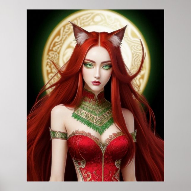 POSTER GATINHO WAIFU 05 (Frente)