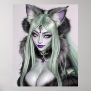 POSTER GATINHO WAIFU 07