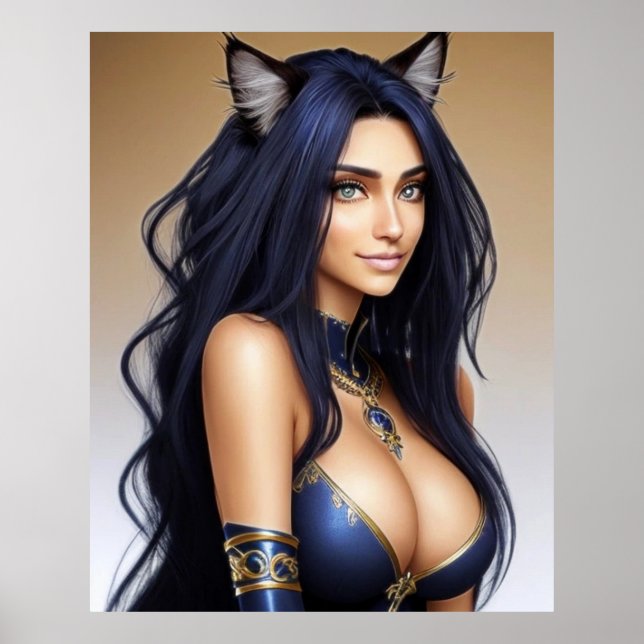 POSTER GATINHO WAIFU 10 (Frente)