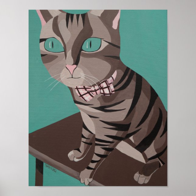 Poster Gatinho Whimsical (Frente)