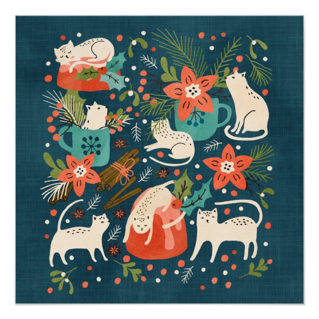 Pôster Gatinhos picantes (Frente)