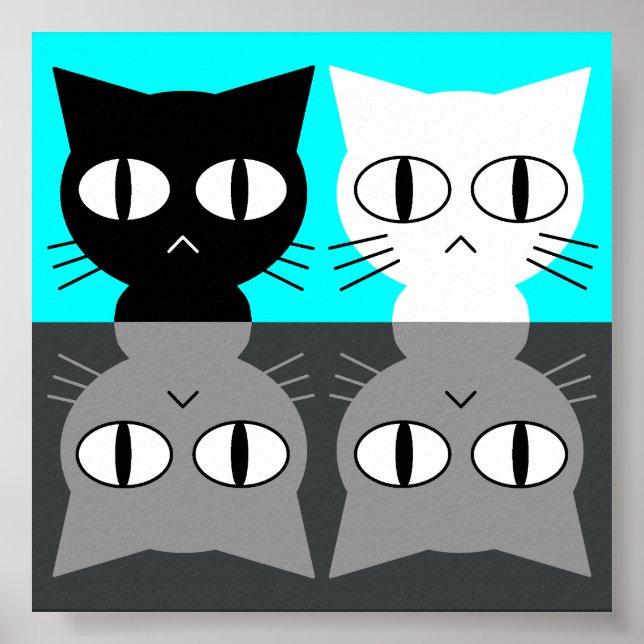 Poster gato (Frente)