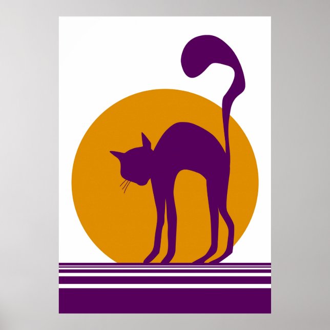 Pôster gato (Frente)