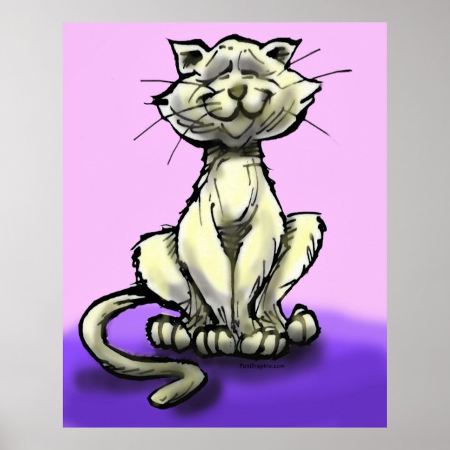 Poster Gato (Frente)