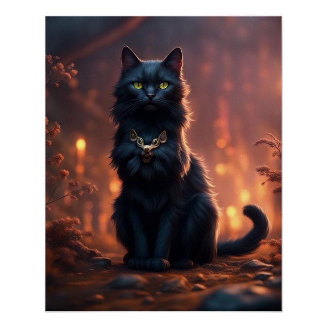 Pôster Gato (Frente)