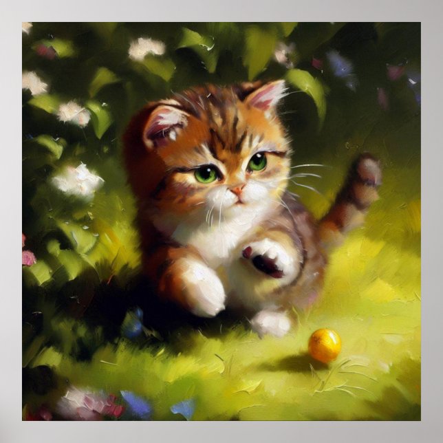 Poster Gato anão (Frente)