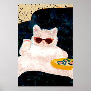 Poster Gato   Animais de estimação