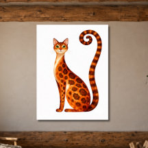 Gato Bengala Caprichoso 