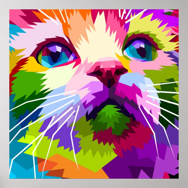 Poster Gato Bonito (Frente)