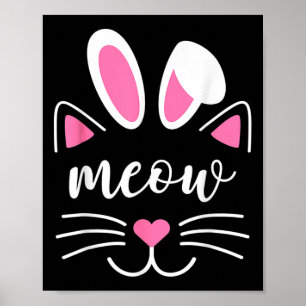 Poster Gato Bonito De Gato Bonito Para Raparigas De Gato 