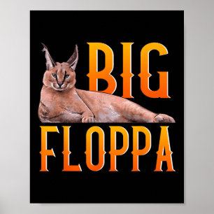 Poster Gato Caracal Gato De Chão Grande