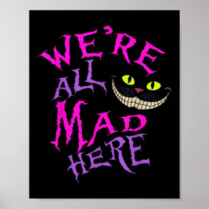 Poster Gato Com Sorriso Misterioso Ficou Bravo Aqui Marav