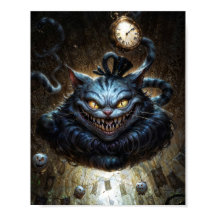 Gato de Cheshire Fantasia Sombria