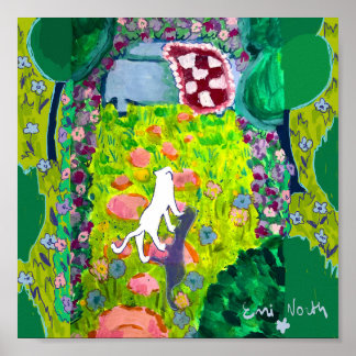 Poster Gato de jardim