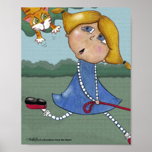 Pôster Gato de Scaredy