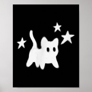 Poster Gato de tomate assustador dos anos 90 está assusta