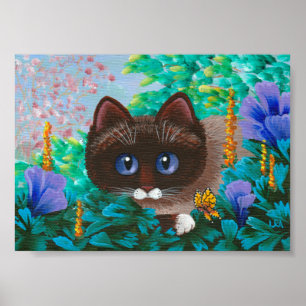 Pôster Gato de Verão de Mianmar