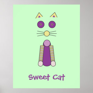 Pôster Gato Doce