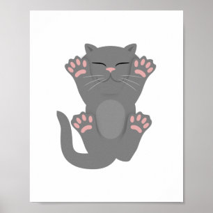 Poster Gato Dormindo