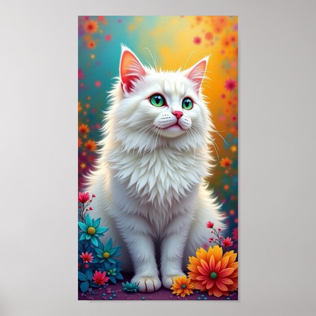 Poster Gato e Amigos (Frente)