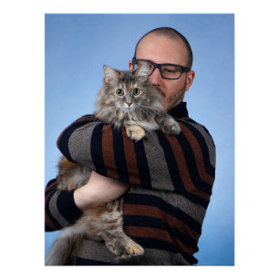 Pôster Gato e Melhor Amigo