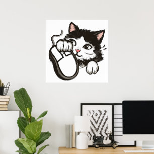 Poster Gato e Rato