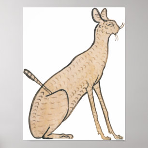 Pôster Gato Egípcio