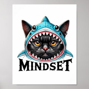 Poster Gato Engraçado, Dizer Motivacional Mentalidade, Tu
