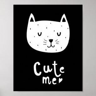 Poster Gato fofo